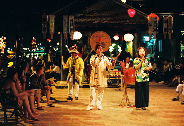 Traditionelles Kunsttheater in Hoi An