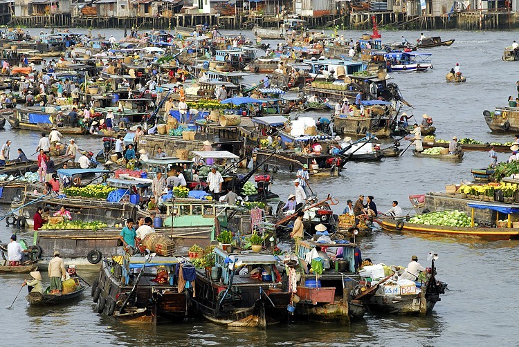 Mekong Delta River, Can Tho